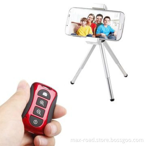 Bluetooth remote shutter selfie stick with cellphone holderNew